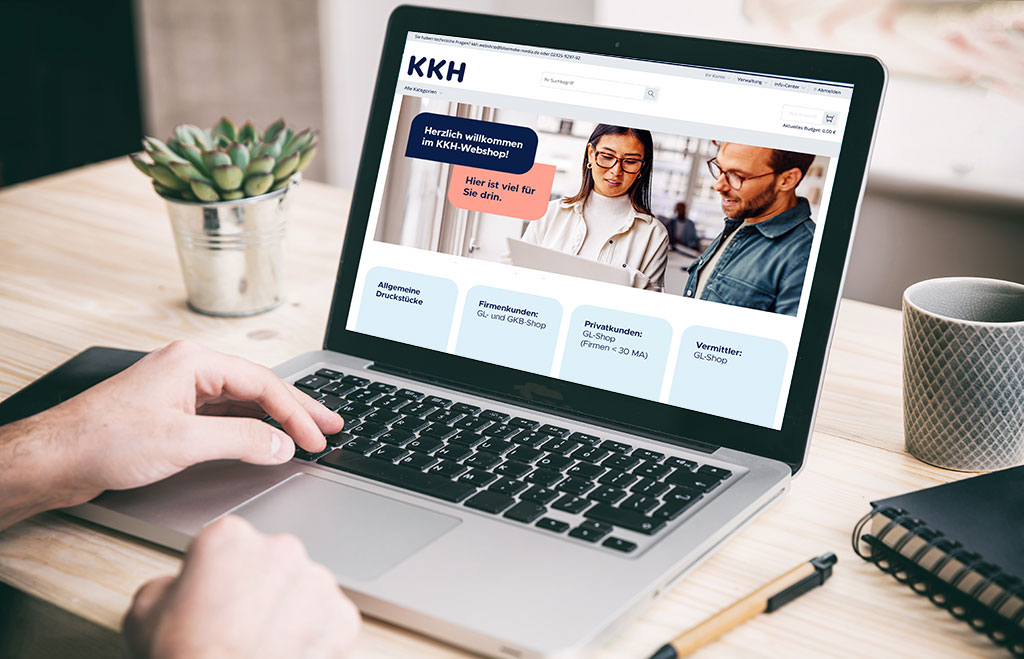 KKH Krankenkasse – Promotionshop