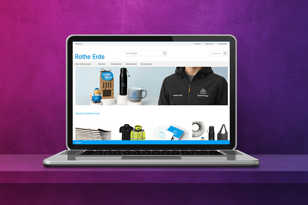 Rothe Erde – Kommunikationsmittel-Shop